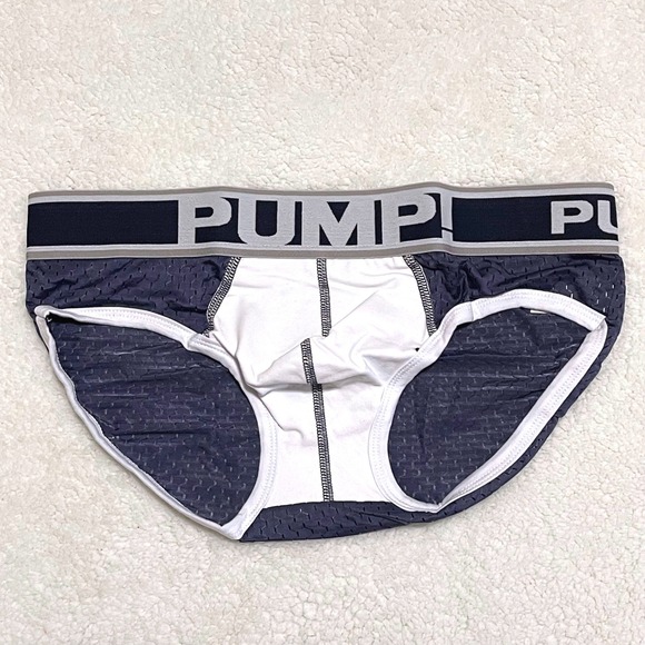 PUMP! Mesh Briefs Grey Size L (30-32) H389 NWT - Picture 6 of 11